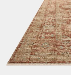 Heritage HER-03 Brick / Multi Area Rug