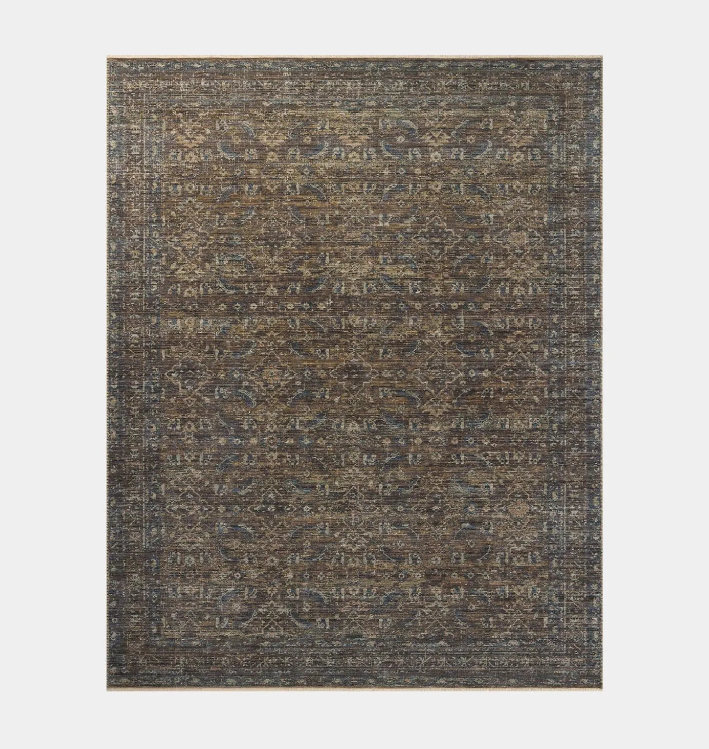 Heritage HER-14 Lagoon / Tobacco Area Rug