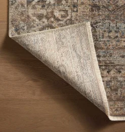 Heritage HER-07 Mocha / Denim Area Rug
