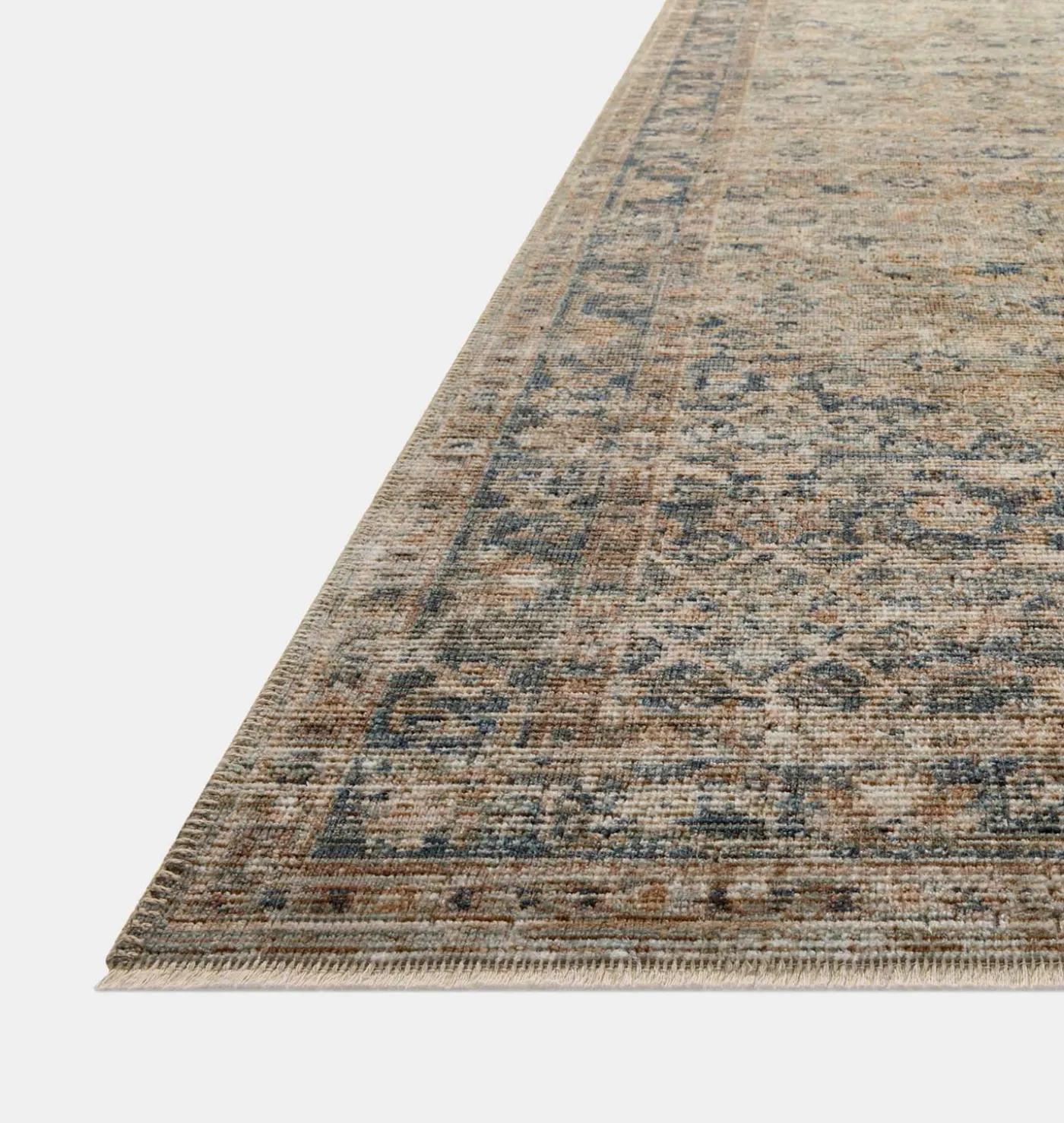 Heritage HER-08 Sage / Navy Area Rug