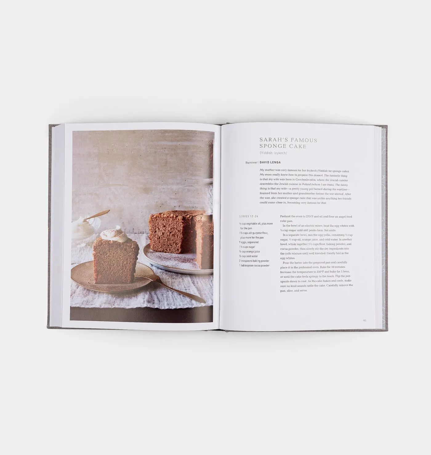 Honey Cake & Latkes