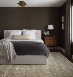 Honora HON-01 Khaki / Beige Area Rug