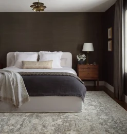 Honora HON-02 Slate / Beige Area Rug
