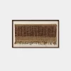 Joshua Natural / Brown 56" x 31" Framed Wall Art