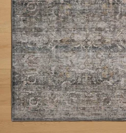 Josie JOS-05 Dove / Gold Washable Area Rug