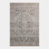 Josie JOS-03 Silver / Natural Washable Area Rug