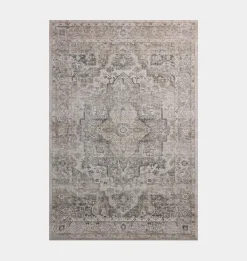Josie JOS-03 Silver / Natural Washable Area Rug