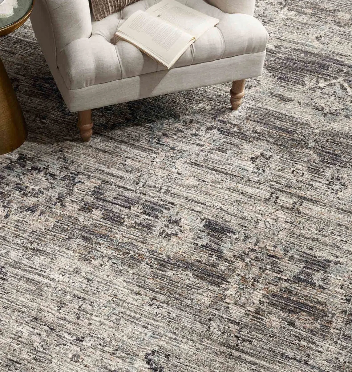 Katherine KES-05 Graphite / Jade Area Rug