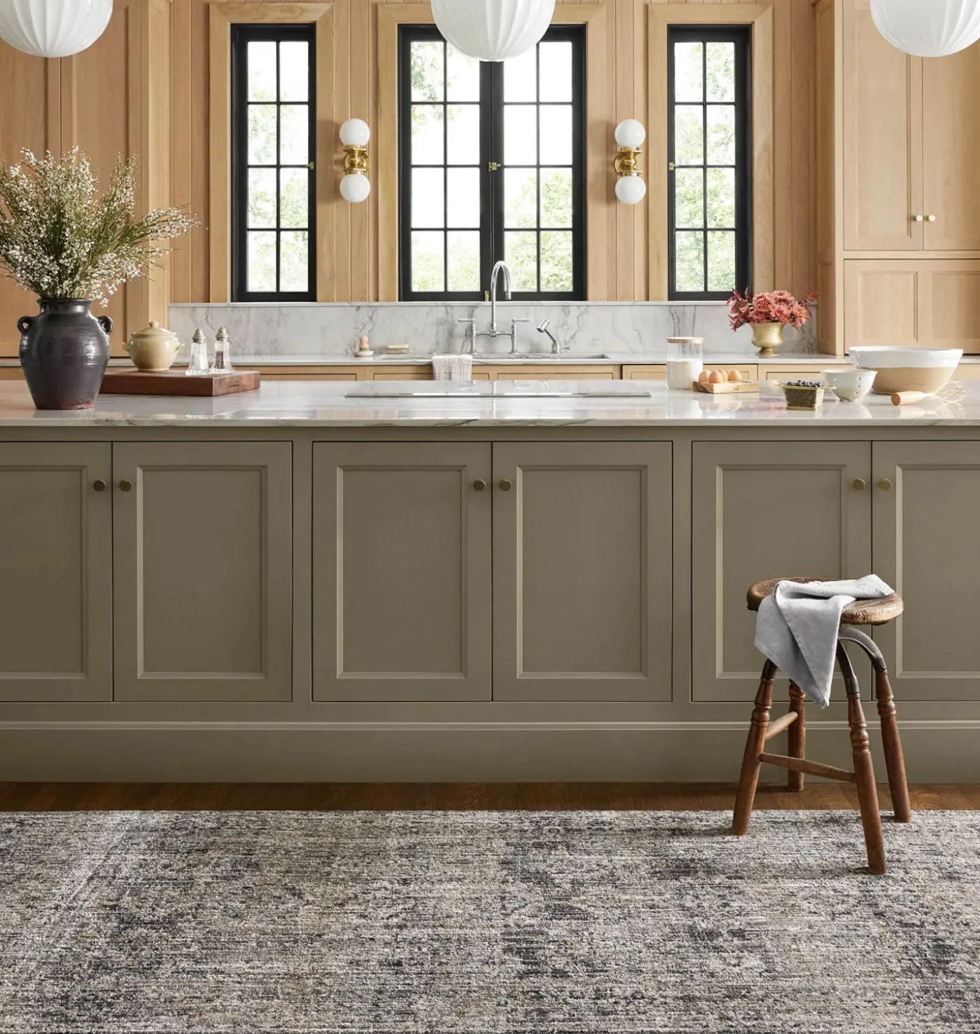 Katherine KES-05 Graphite / Jade Area Rug