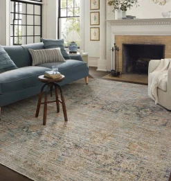 Katherine KES-02 Ocean / Coral Area Rug