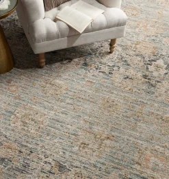 Katherine KES-02 Ocean / Coral Area Rug