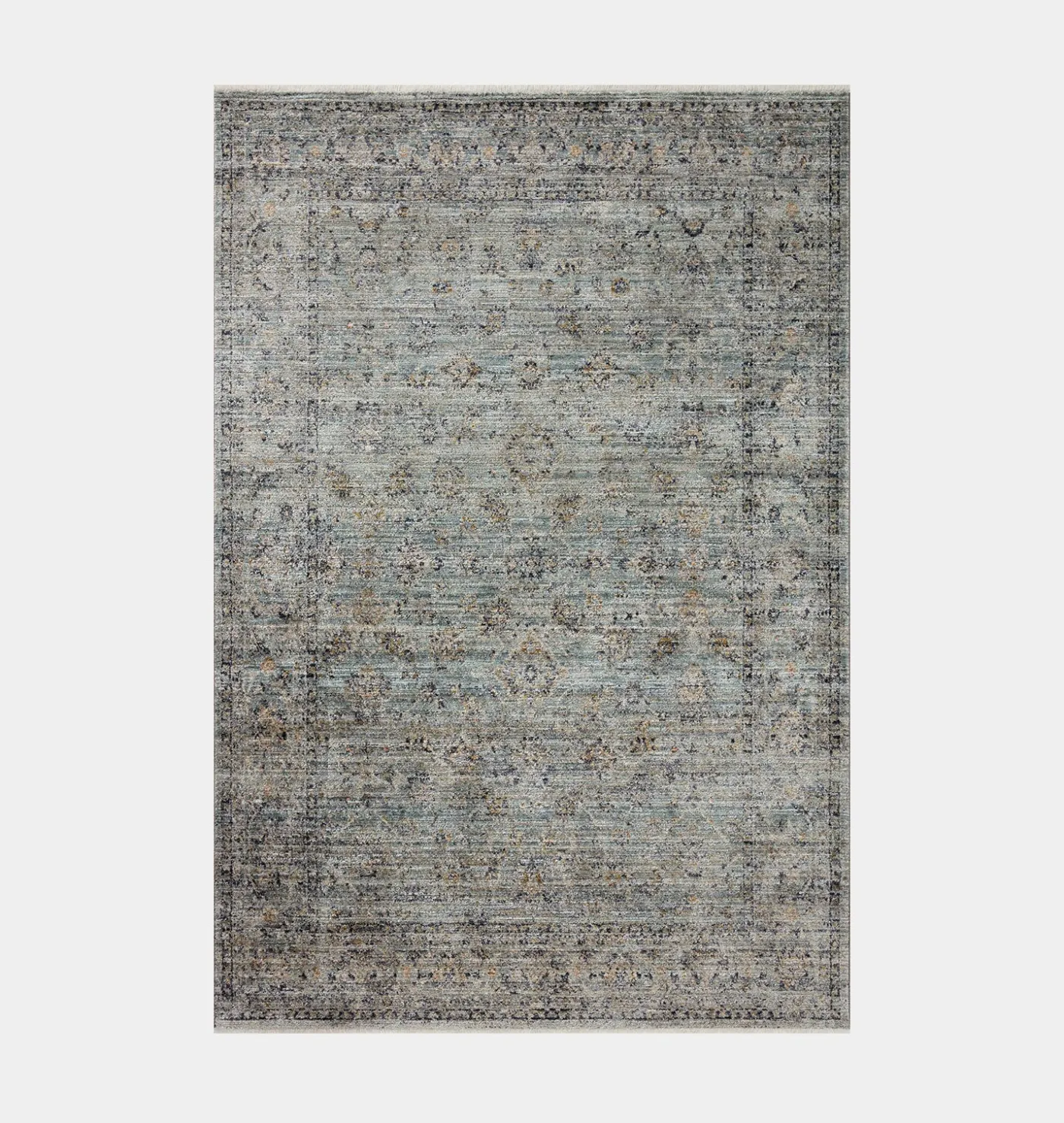Katherine KES-01 Ocean / Gold Area Rug