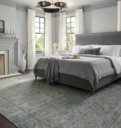 Katherine KES-01 Ocean / Gold Area Rug