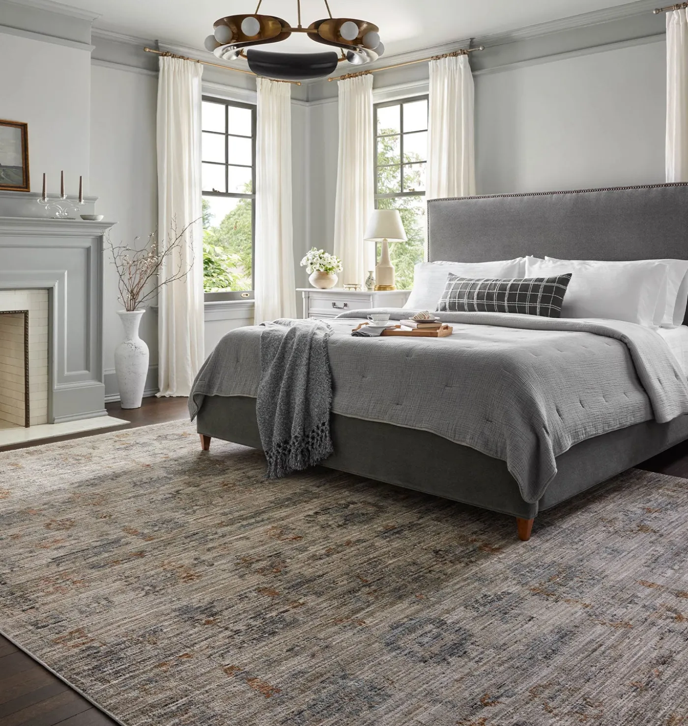 Katherine KES-04 Pebble / Ocean Area Rug