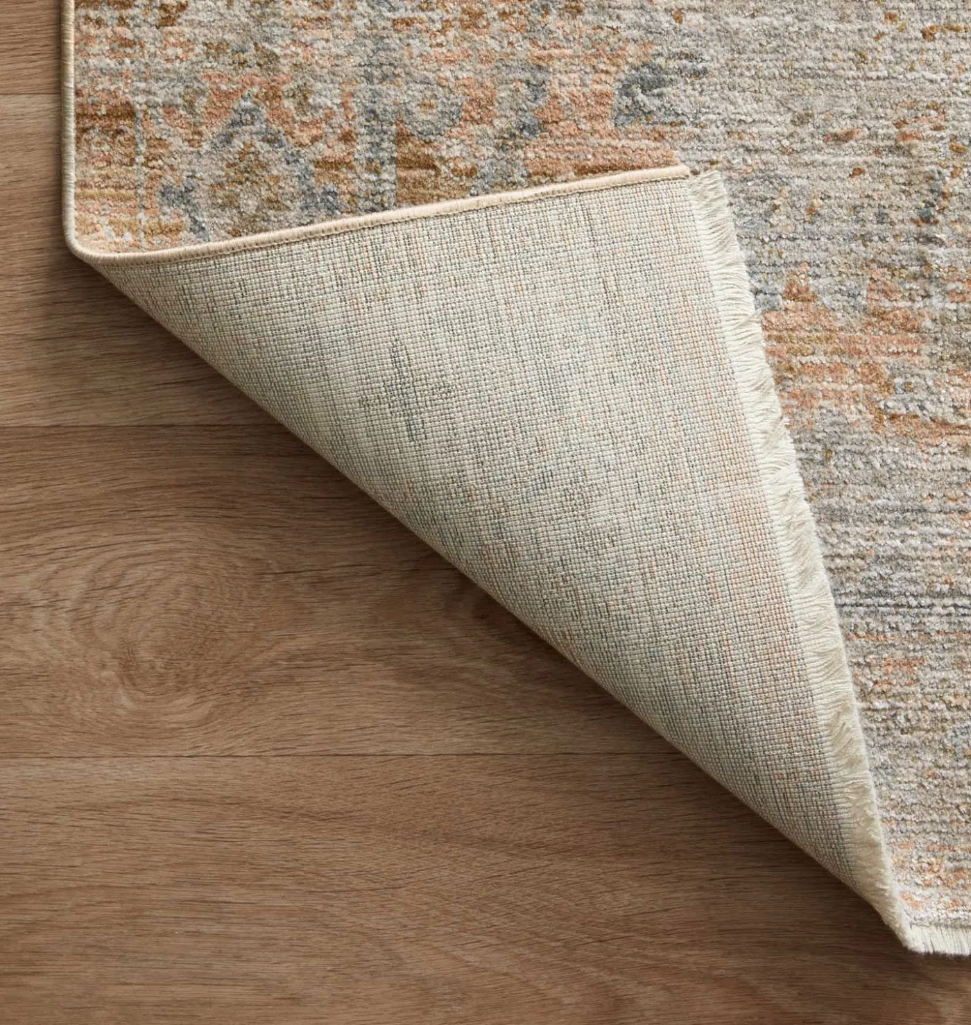 Katherine KES-02 Terracotta / Smoke Area Rug