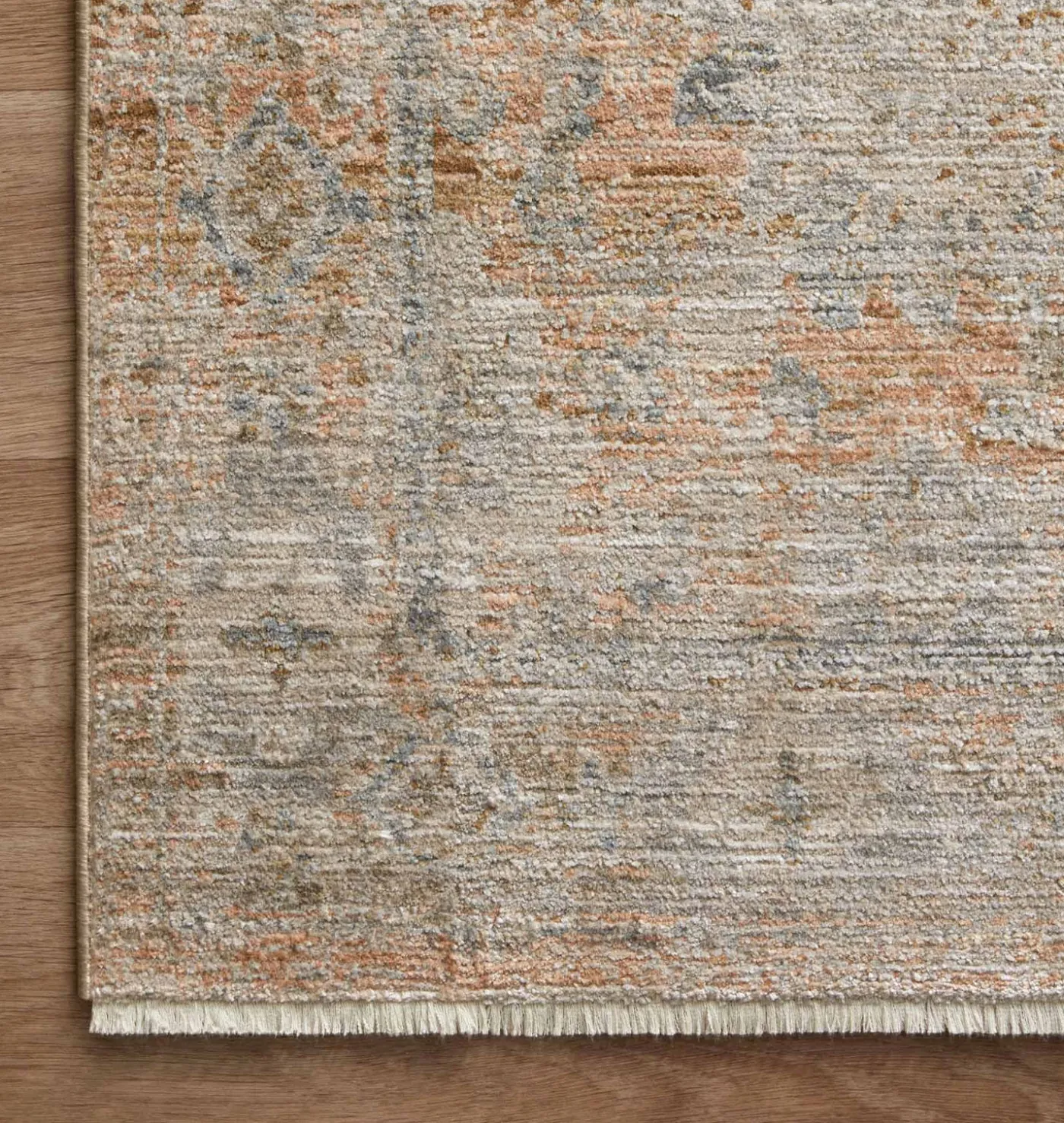 Katherine KES-02 Terracotta / Smoke Area Rug