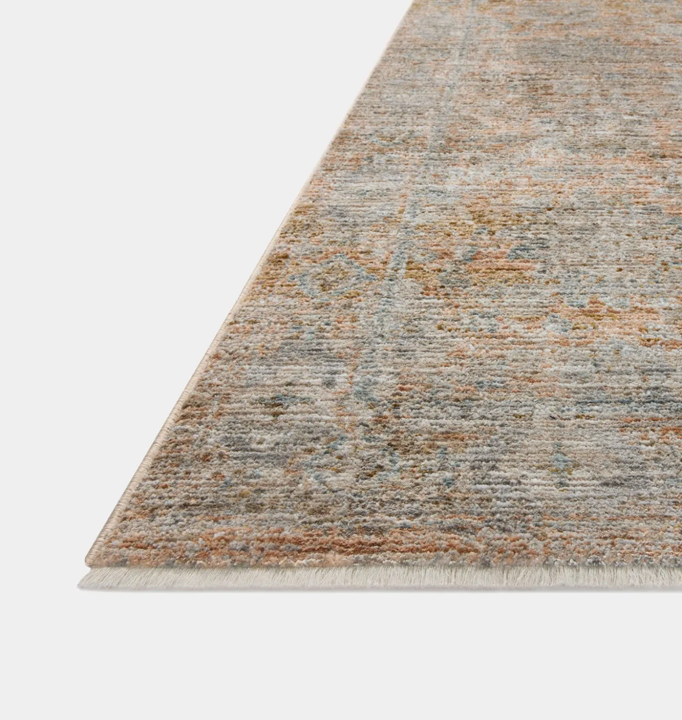 Katherine KES-02 Terracotta / Smoke Area Rug