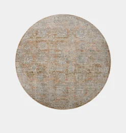 Katherine KES-02 Terracotta / Smoke Area Rug