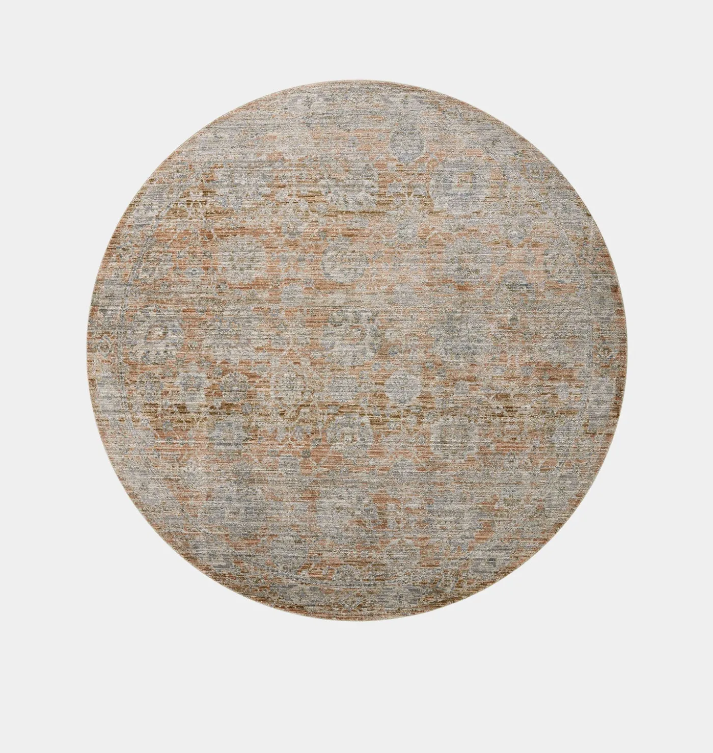 Katherine KES-02 Terracotta / Smoke Area Rug