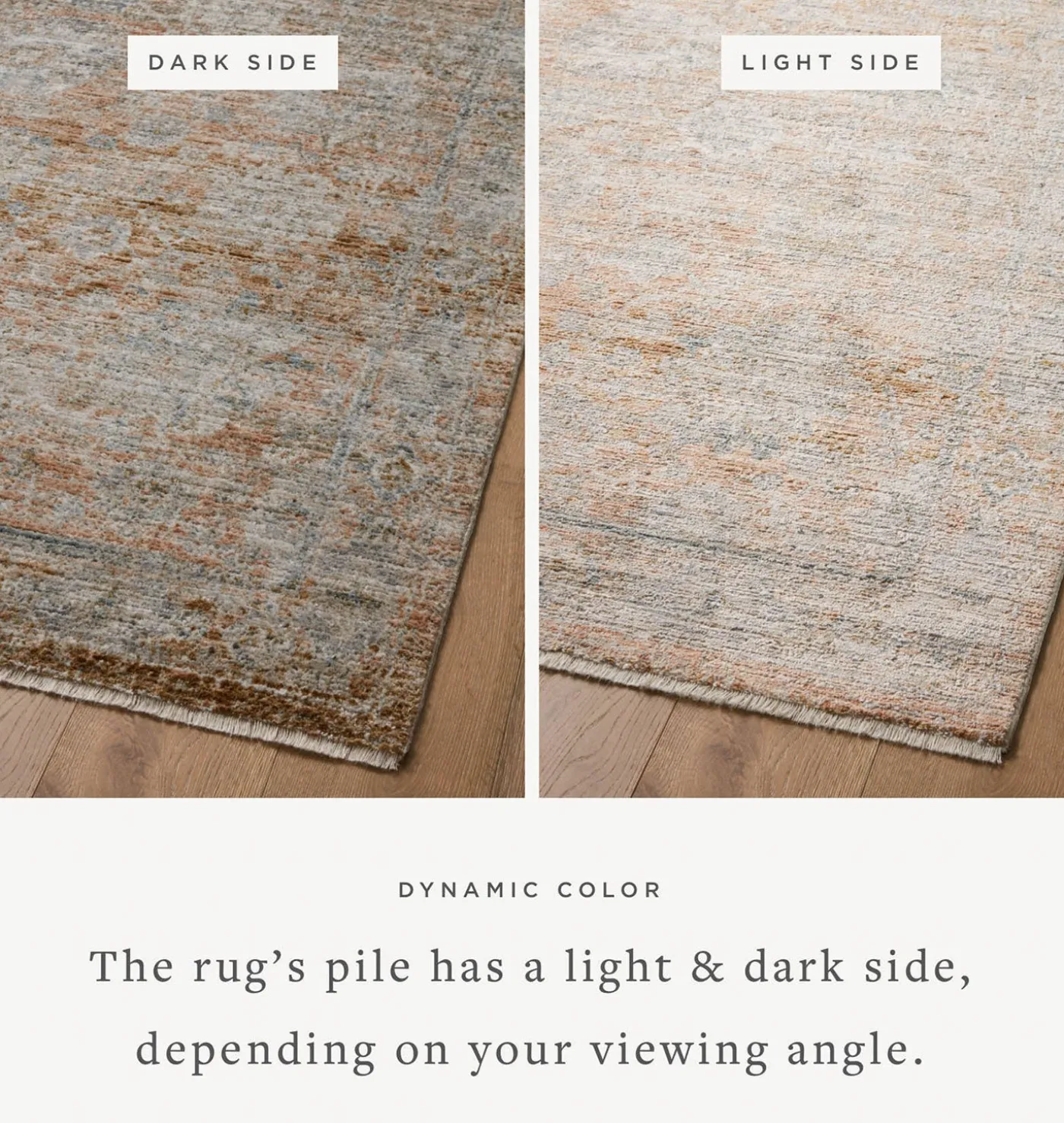 Katherine KES-02 Terracotta / Smoke Area Rug