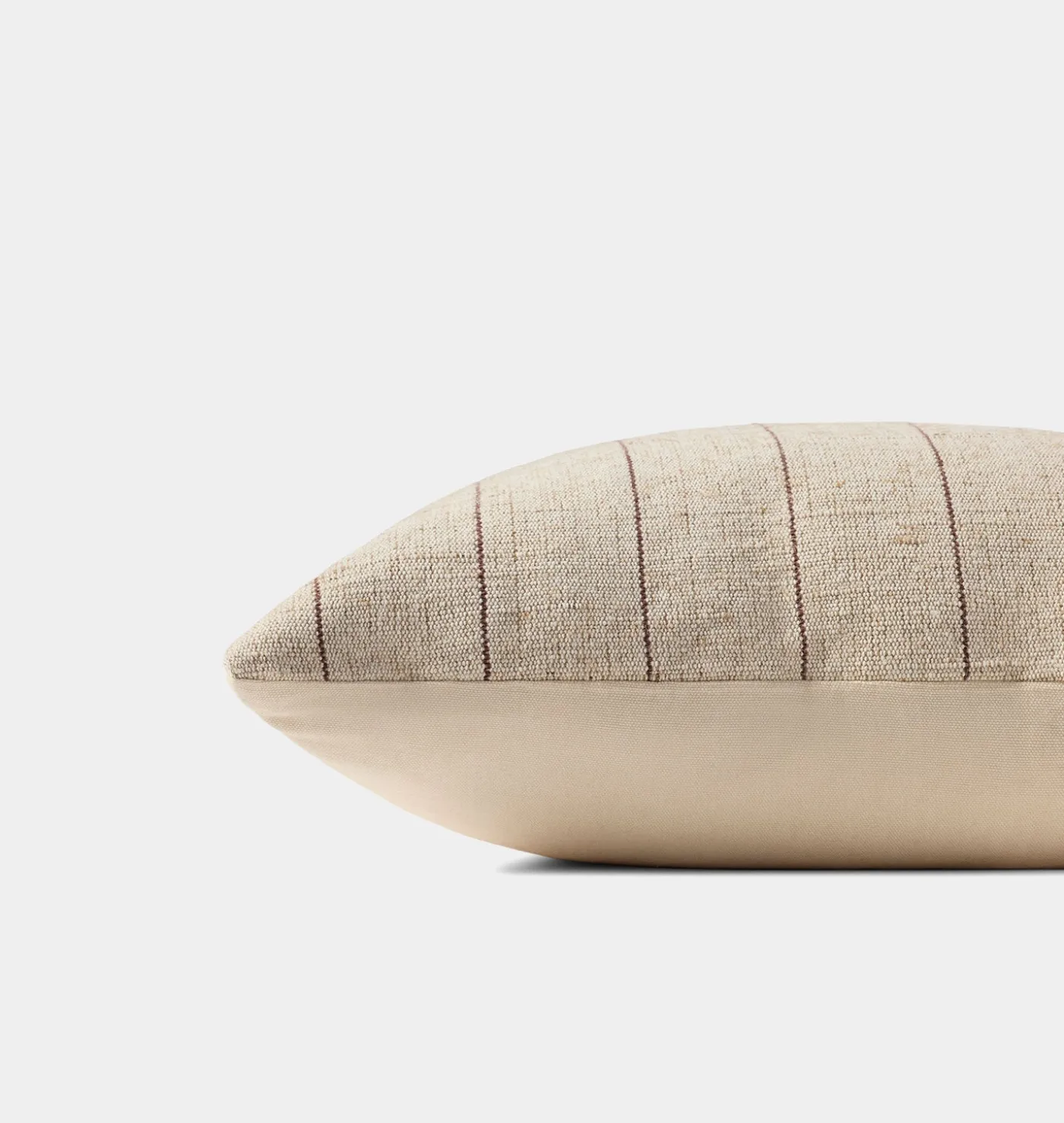 Keisha Pillow Natural / Brown 18" x 18"