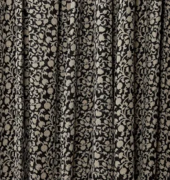 Keya Noir Curtain Panel