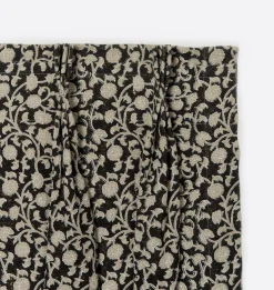 Keya Noir Curtain Panel