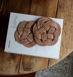 Knotted Leather Trivet