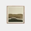 Lands by Dan Hobday Framed Print