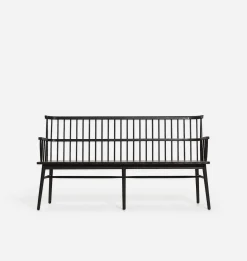 Larkspur Large Bench Black