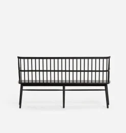 Larkspur Large Bench Black
