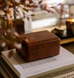 Leather Wrapped Box