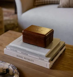 Leather Wrapped Box
