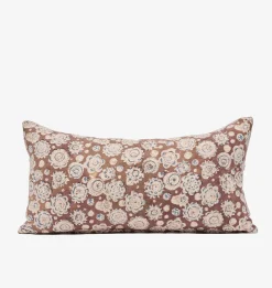 Leela Floral Pillow 10.5" x 19"