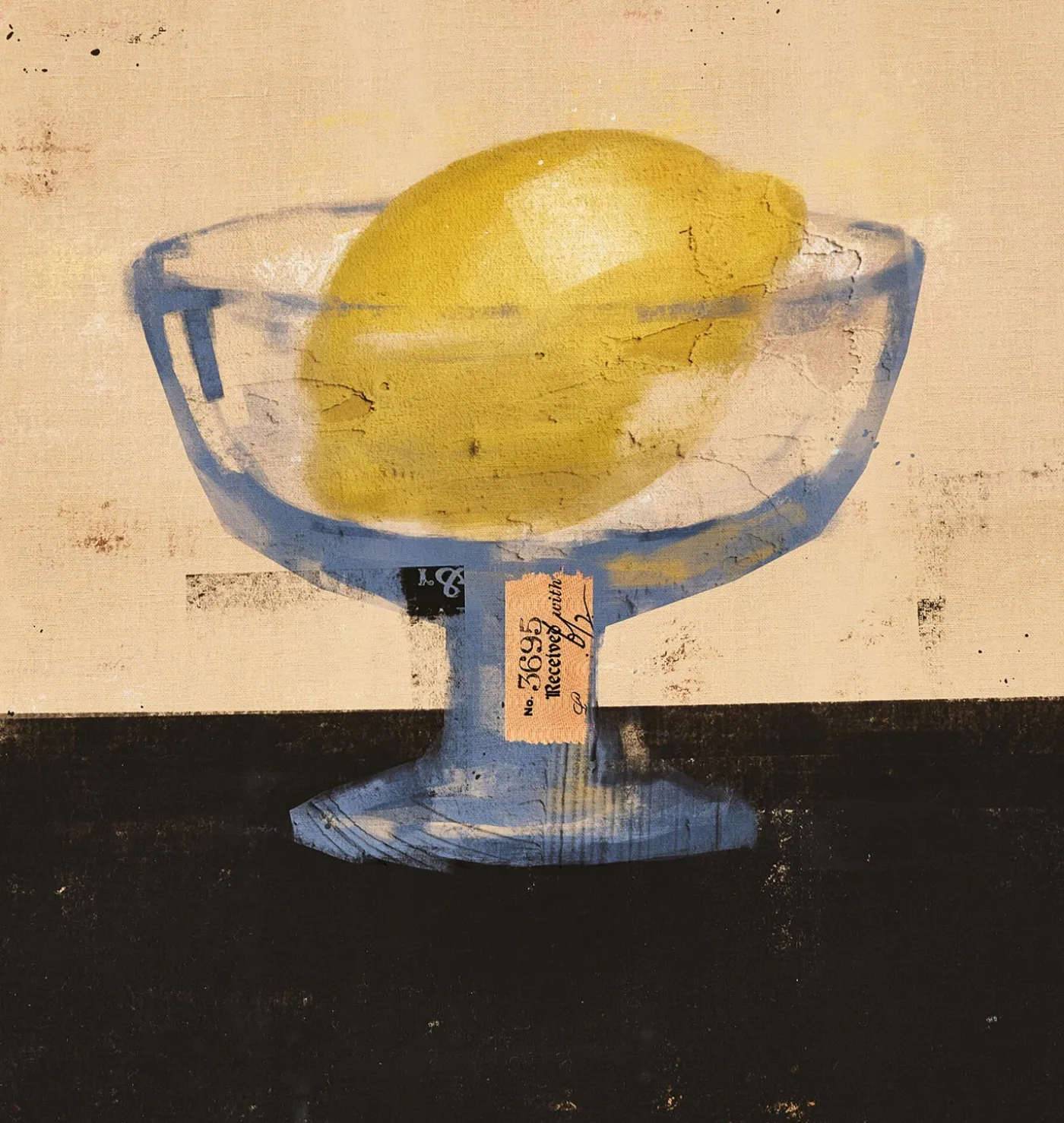 Lemon Cup by Coup D'esprit Framed Print