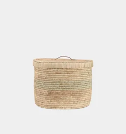 Lidded Hamper Basket
