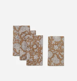 Lotus Rose Napkin S/4