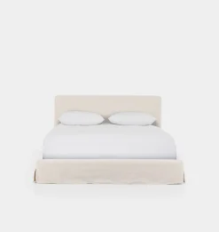 Lourdes Slipcovered Bed