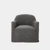 Lowell Slipcover Swivel Chair