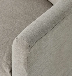 Lowell Slipcover Swivel Chair