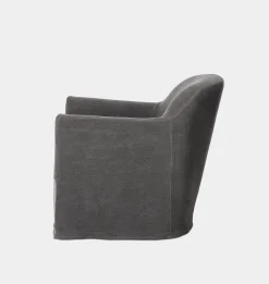 Lowell Slipcover Swivel Chair