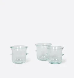 Luna Recycled Glass Ice Bucket