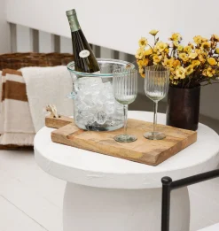 Luna Recycled Glass Ice Bucket