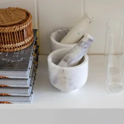 Marble Mortar & Pestle