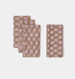 Maron Marigold Napkin S/4