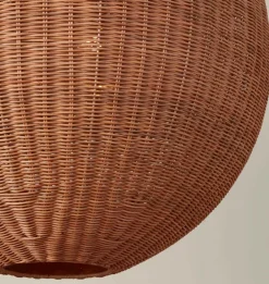Merida Rattan Round Chandelier