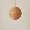 Merida Rattan Round Pendant
