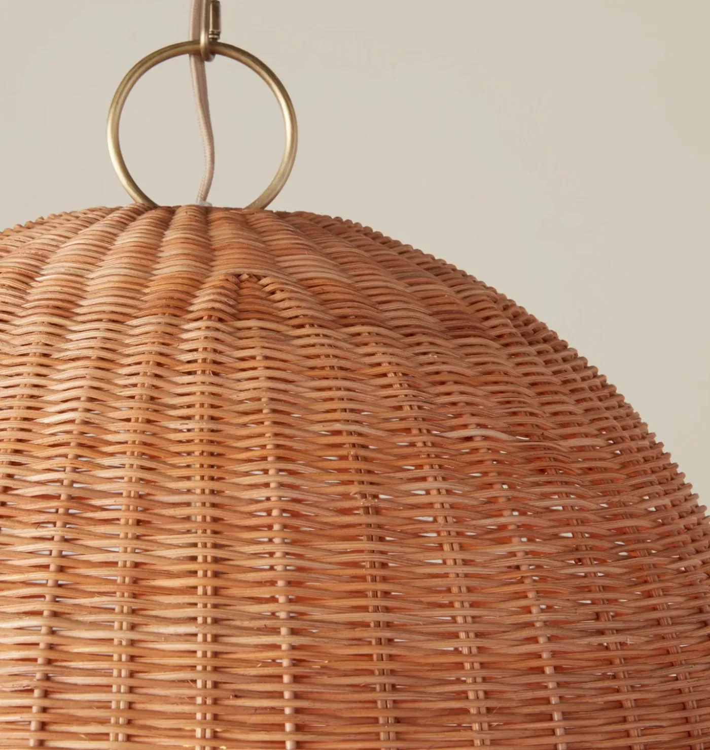 Merida Rattan Round Pendant