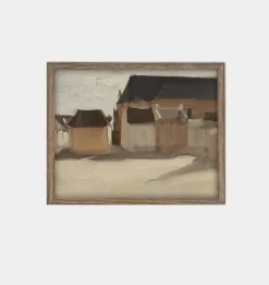 Minimalist Neutral Framed Print