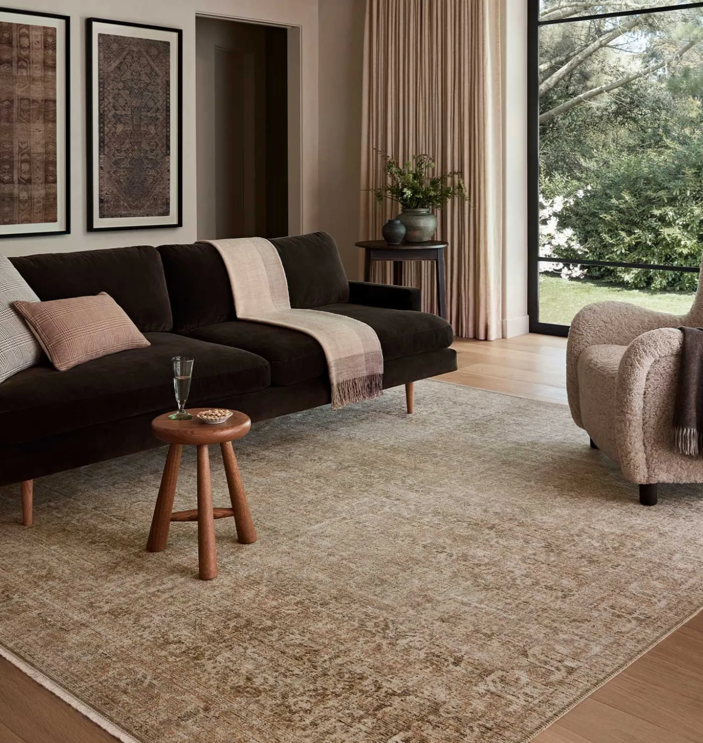Molly MOL-08 Antique / Multi Area Rug